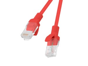 PATCHCORD KAT.5E UTP 15M CZERWONY