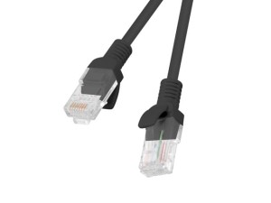 PATCHCORD KAT.6 UTP 20M CZARNY