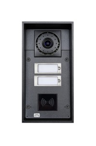 2N® IP Force – 2 przyciski, kamera, 10W głośnik, możliwość RFID (9151102CRW)