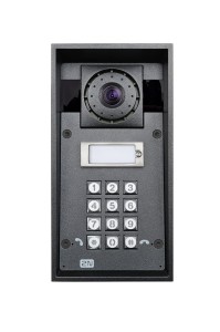 2N® IP Force – 1 przycisk, klawiatura, kamera HD,10W głośnik (9151101CHKW)