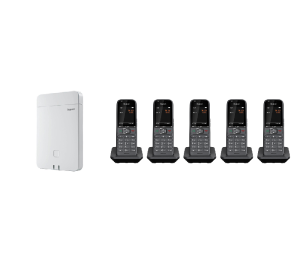 Zestaw Gigaset PRO DECT N670 IP + 5x słuchawka Gigaset S700H PRO 