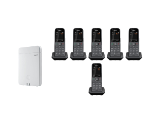 Zestaw Gigaset PRO DECT N670 IP + 6x słuchawka Gigaset S700H PRO 