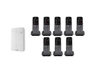 Zestaw Gigaset PRO DECT N670 IP + 8x słuchawka Gigaset S700H PRO