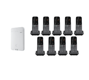 Zestaw Gigaset PRO DECT N670 IP + 9x słuchawka Gigaset S700H PRO