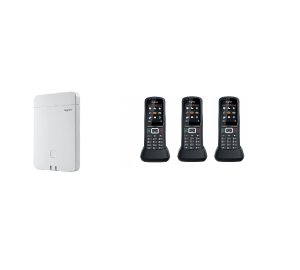 Zestaw Gigaset PRO DECT N670 IP + 3x słuchawka Gigaset R700H PRO