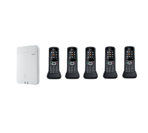 Zestaw Gigaset PRO DECT N670 IP + 5x słuchawka Gigaset R700H PRO