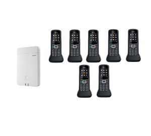 Zestaw Gigaset PRO DECT N670 IP + 7x słuchawka Gigaset R700H PRO