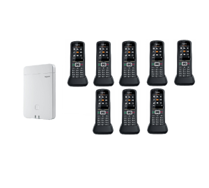 Zestaw Gigaset PRO DECT N670 IP + 8x słuchawka Gigaset R700H PRO