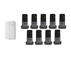 Zestaw Gigaset PRO DECT N670 IP + 9x słuchawka Gigaset SL800H PRO