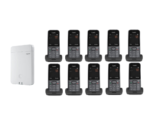 Zestaw Gigaset PRO DECT N670 IP + 10x słuchawka Gigaset SL800H PRO