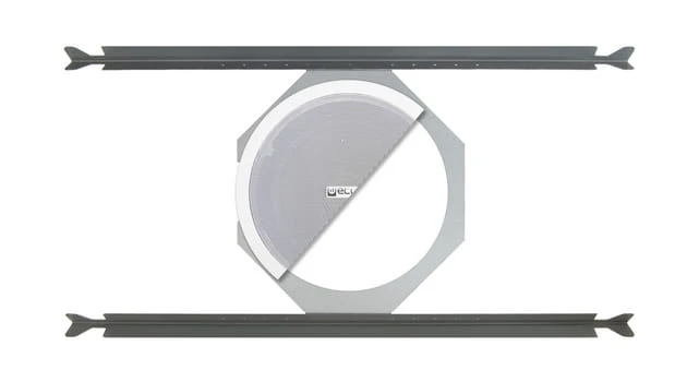 Ecler Loudspeakers Hardware IC-TB8 Tile Bridge below with half IC8 lr.jpg