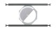 Ecler Loudspeakers Hardware IC-TB8 Tile Bridge below with half IC8 lr.jpg