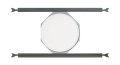 Ecler Loudspeakers Hardware IC-TB8 Tile Bridge below with IC6CLASS lr.jpg