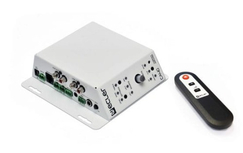 Ecler CA40 compact power amplifier persp and mixer IR Controller lr.jpg
