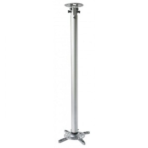 Techly Ramię do projektora 110-190cm sufitowe, 15kg, srebrne