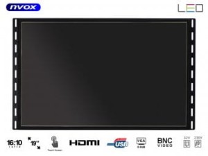 NVOX OP1900VHT MONITOR DOTYKOWY OPEN FRAME LED 19"