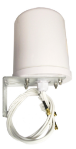 Fortinet - FANT-04ABGN-0606-O-R - 2.4/5GHz 6dBi Wi-Fi Omni Antenna with 4 RPSMA Connectors