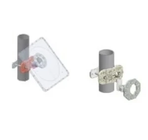 Fortinet - FAN-M22 - Articulated Pole/Wall mount kit for FortiAntenna FAN-500N, FAN-504N, FAN-612N, FAN-614N (1 unit per package)