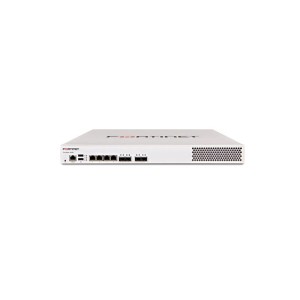 Fortinet - FWB-400E - *FortiWeb-400E, 4 x GE RJ45 ports, 4 x SFP GbE ports, 8GB RAM, 1 x 480GB SSD Storage, Single PSU