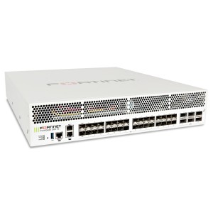Fortinet - FG-3600E-DC - *6x 100 GE QSFP28 slots and 32x 25 GE SFP28 slots (including 30x ports, 2x HA ports), 2x GE RJ45 Management Ports, SPU NP6 and CP9 hardware accelerated, and 2 DC power supplies