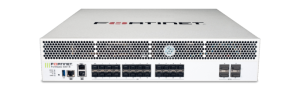 Fortinet - FG-3400E - *4x 100 GE QSFP28 slots and 24x 25 GE SFP28 slots (including 22x ports, 2x HA ports), 2x GE RJ45 Management ports, SPU NP6 and CP9 hardware accelerated, and 2 AC power supplies.