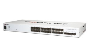 Fortinet - FS-424E-FIBER - *Layer 2/3 FortiGate switch controller compatible switch with 24 x GE SFP ports, 4 x 10 GE SFP+ uplinks