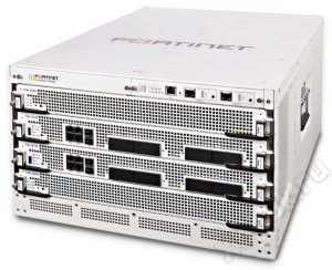 Fortinet - FG-7040E-8-DC - *6U 4-slot chassis with 2x FPM-7620E Processor Modules, 2x FIM-79xxE-C specified at purchase, 1x Manager Module and 3x hot swappable redundant DC PSU
