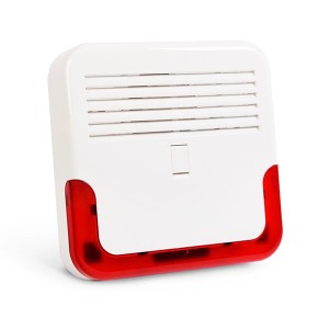 SP-6500 R Sygnalizator zewnętrzny akustyczno-optyczny; możliwość podłączenia akumulatora 12 V / 2,3 Ah