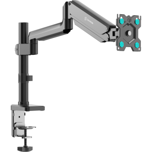 Uchwyt biurkowy  13'' do 34 do 12 kg ONKRON G75, Czarny.