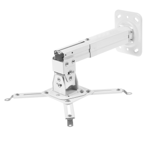 Uchwyt do projektora sufitowy regulowany do projektorów o wadze do 10 kg ONKRON K3A, Biały