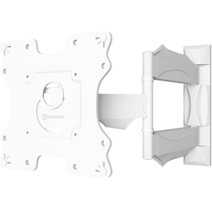 Uchwyt ścienny Full Motion dla TV 17" - 43" do 35 kg ONKRON NP28, Biały