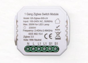 Akuvox Moduł przełączający Akubela 1 Gang ZigBee