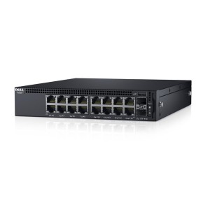 Dell Networking X1018 16x1GbE 2x1GbE SFP