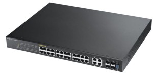 Zyxel GS2210 Switch 24xGb PoE 4xRJ45/SFP 2xSFP L2