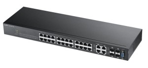 Zyxel GS2210 switch 24xGb 4xRJ45/SFP 2xSFP L2