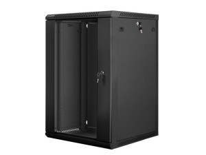 LANBERG Szafa instalacyjna wisząca 19'' 18U 600X600mm czarna