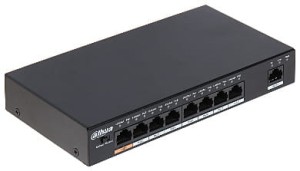 Switch przemysłowy POE DH-PFS3009-8ET-96 9-portowy