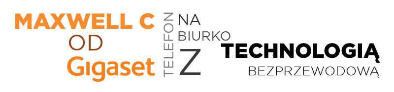 Maxwell C od Gigaset - telefon na biurko z technologią bezprzewodową